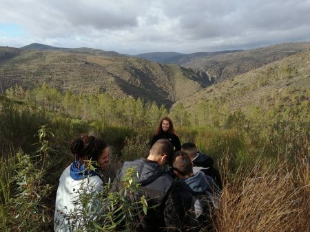 Sa�da de campo com jovens de Mogadouro